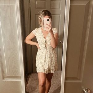 Abercrombie - Yellow Floral Dress